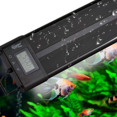 hygger aquarium led light full spectrum view showing natural colors for healthy viewing