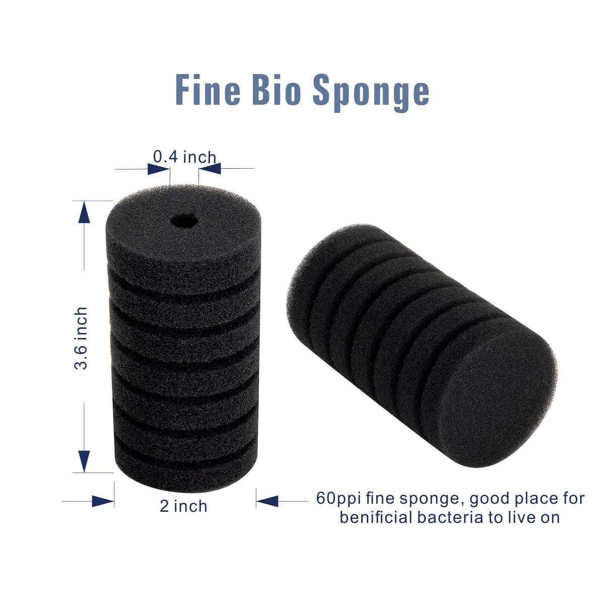 Hygger sponge filter assembled in aquarium demonstrates straightforward setup and reliable placement.
