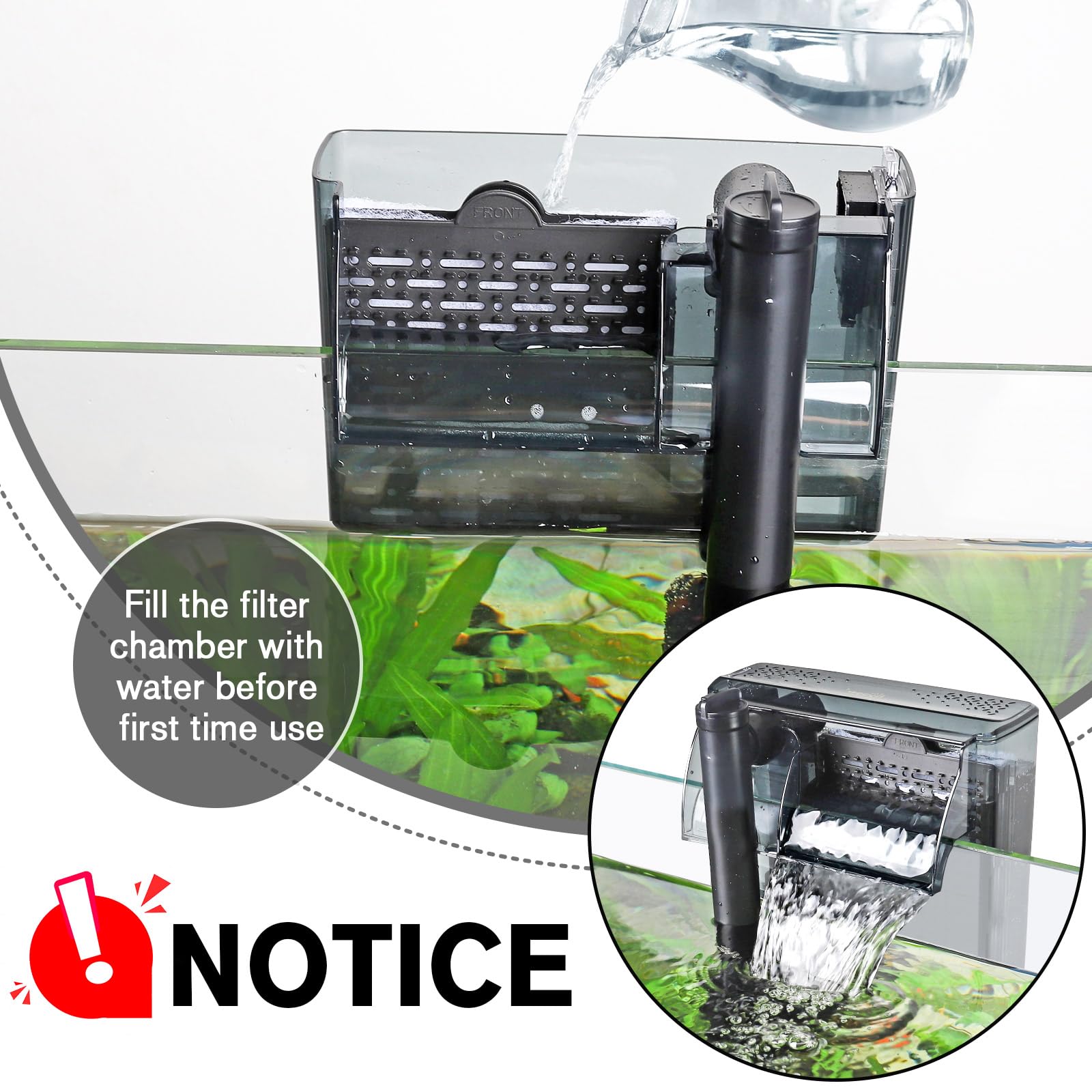 Hygger bio-filter plate increases surface area for beneficial bacteria