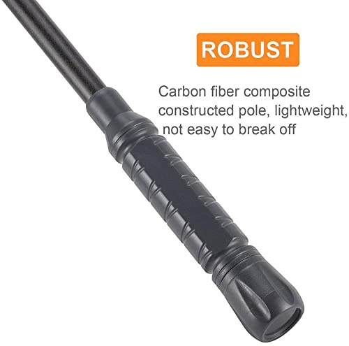 Hygger Carbon Fiber 6in1 fish net captures debris safely in aquariums.