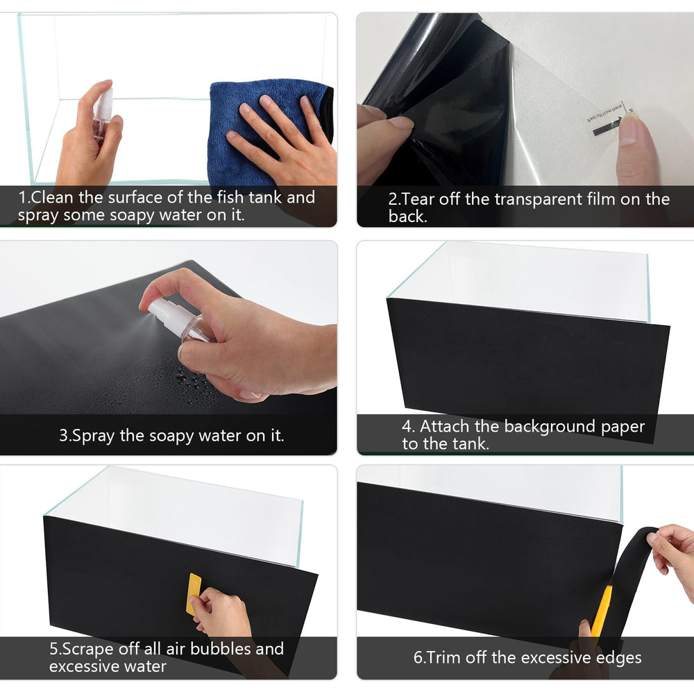 Hygger CO2 backdrop is waterproof and tear-resistant for long-lasting use.