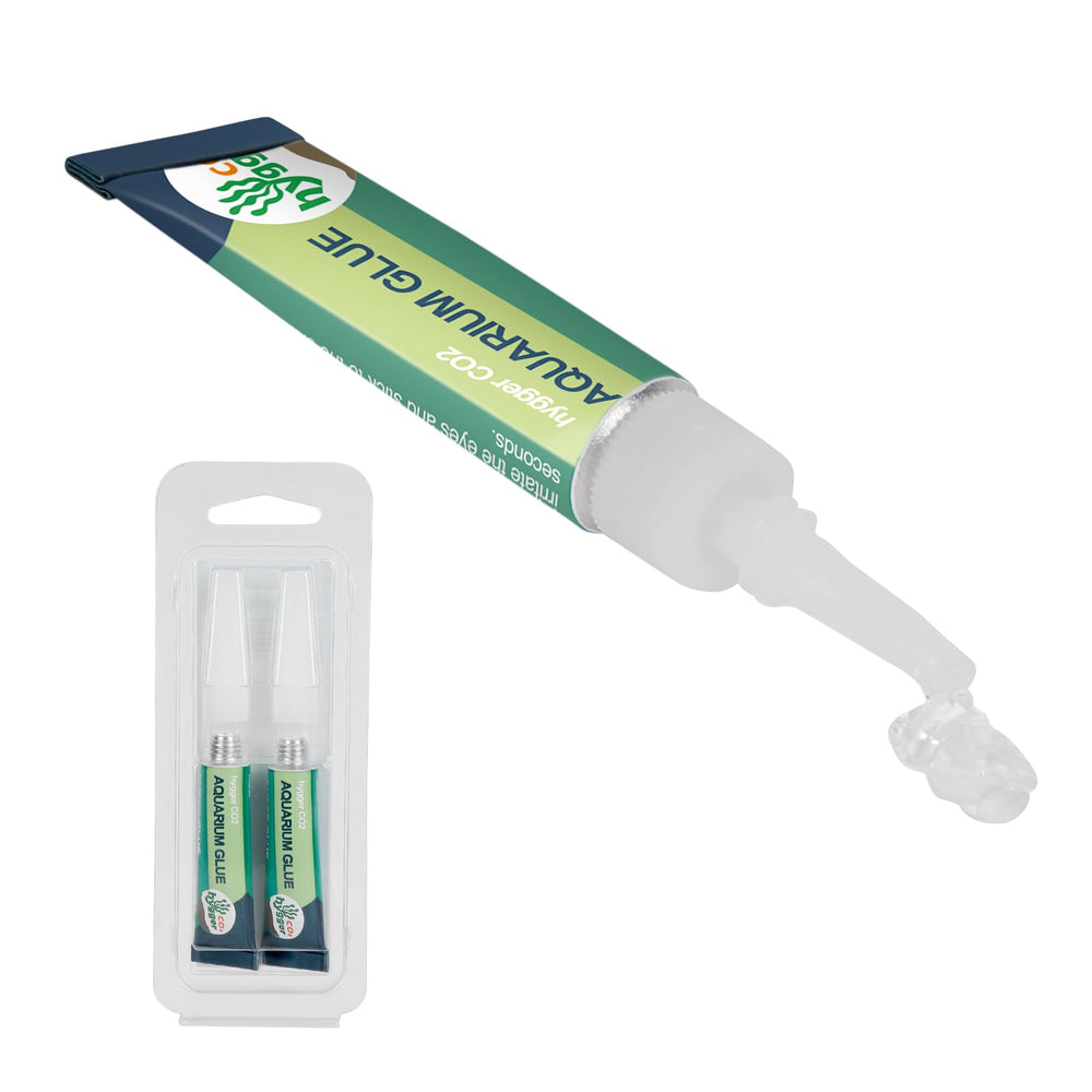 Hygger CO2 Aquarium Glue two-tube pack ideal for two projects