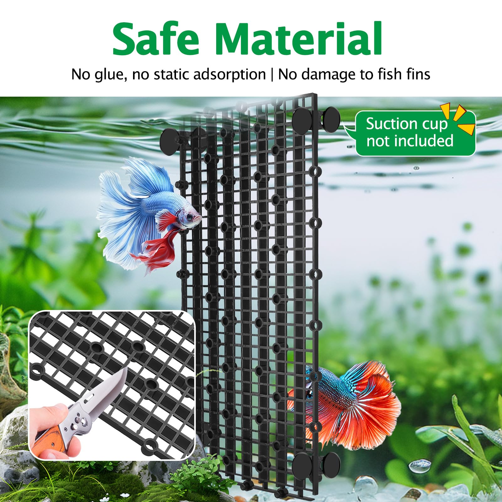 Hygger CO2 aquarium lid support grid keeps accessories stable and accessible