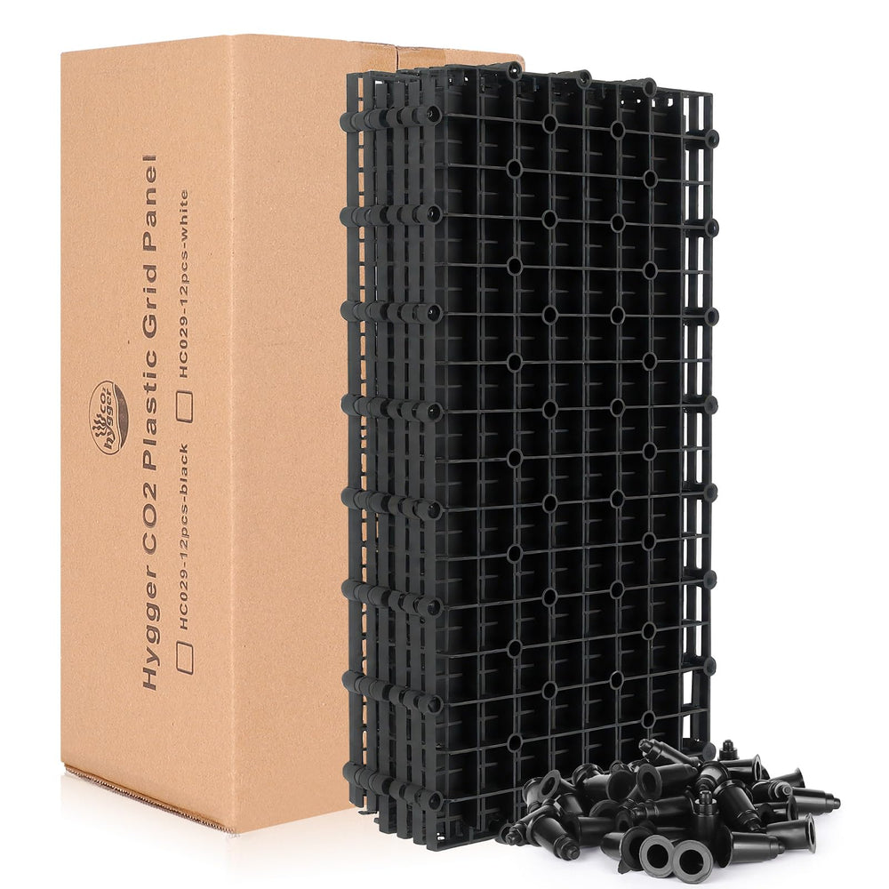 Hygger CO2 black divider kit combines durability with sleek aquarium styling