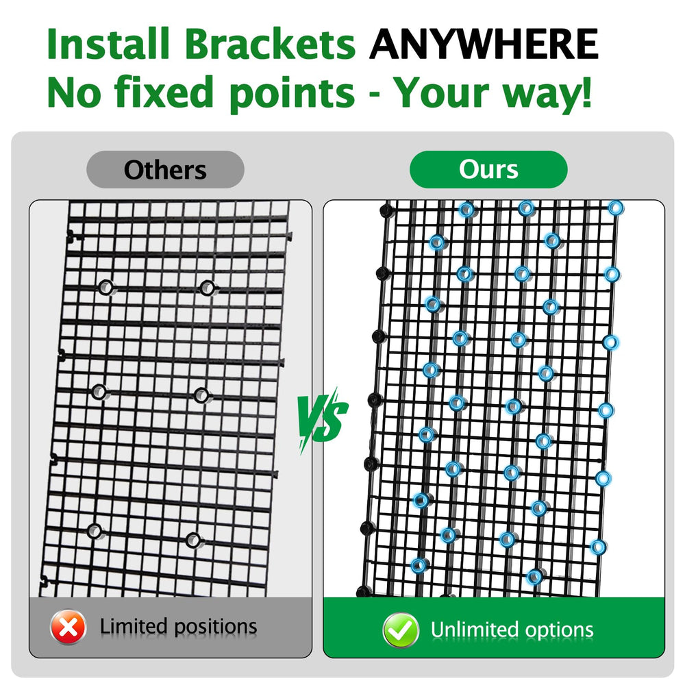 Hygger CO2 bottom filtration grid helps organize media and improve water flow