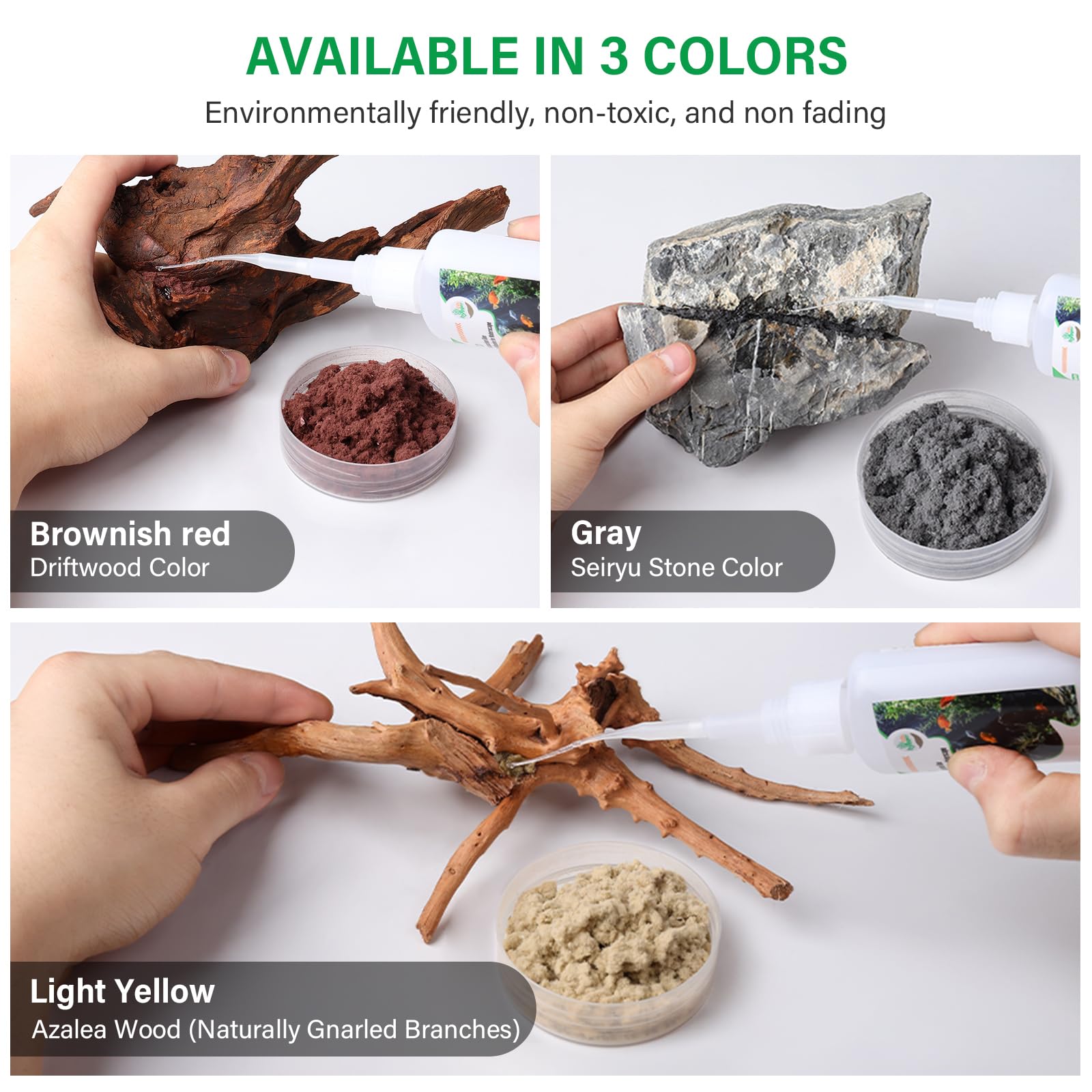 Hygger CO2 Cotton Wool light-yellow gap-filler supports natural color matching.