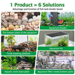 Hygger CO2 DIY aquascaping grid with scissors-cut flexibility for precise layouts