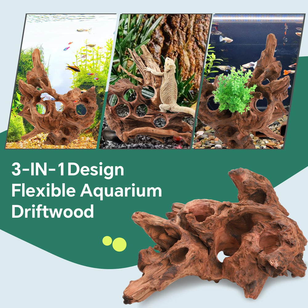 Hygger CO2 driftwood pre-treatment helps tannin release before use