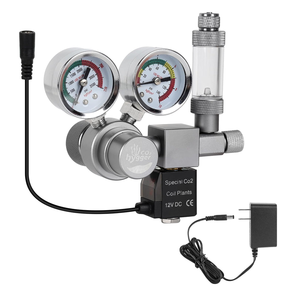 Hygger CO2 regulator CGA320 compatibility for American tanks and easy setup.