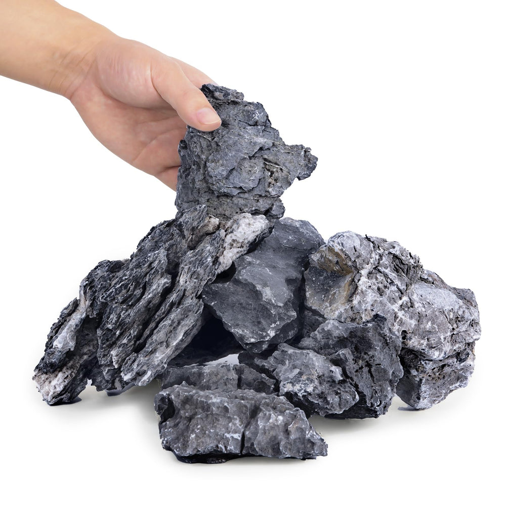 Hygger CO2 Seiryu rock multi-surface edges support varied layouts