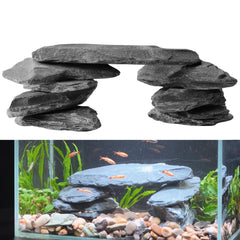 Hygger CO2 slate 2–6 inch stones add natural texture for aquascapes