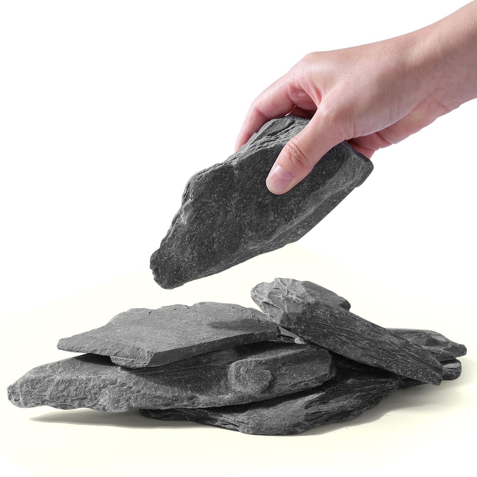 Hygger CO2 slate basking platform supports reptiles and climbing
