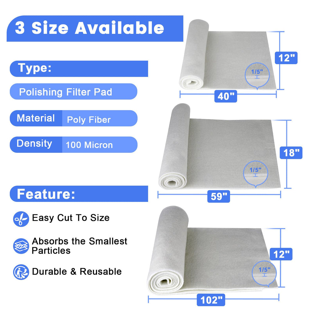 Hygger filter pad washable and reusable design emphasizes long-term cost efficiency