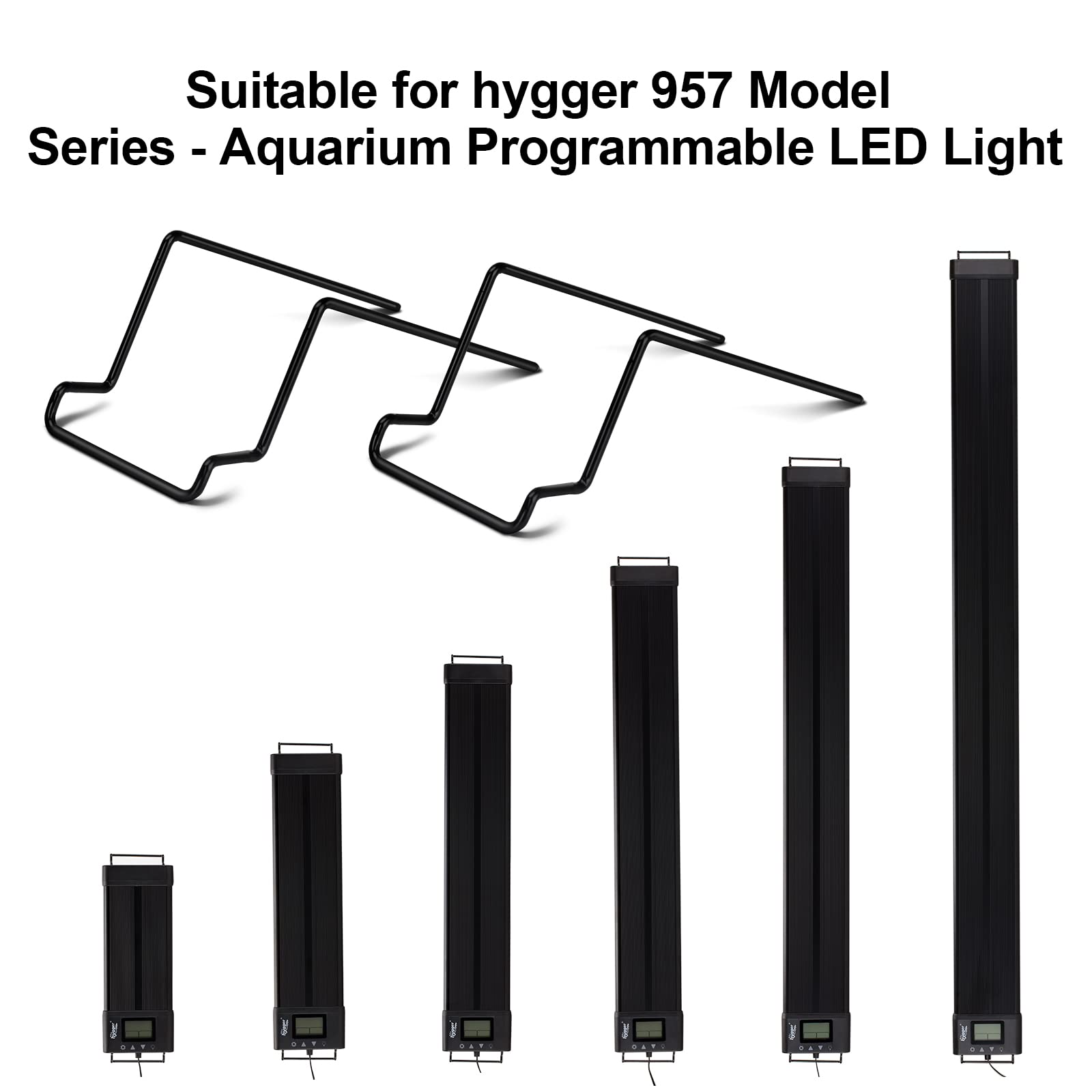 Hygger light holder hg957 stability minimizes tilt and wobble.