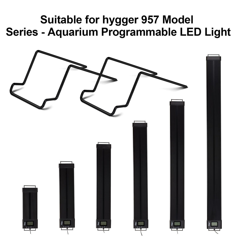 Hygger light holder hg957 stability minimizes tilt and wobble.