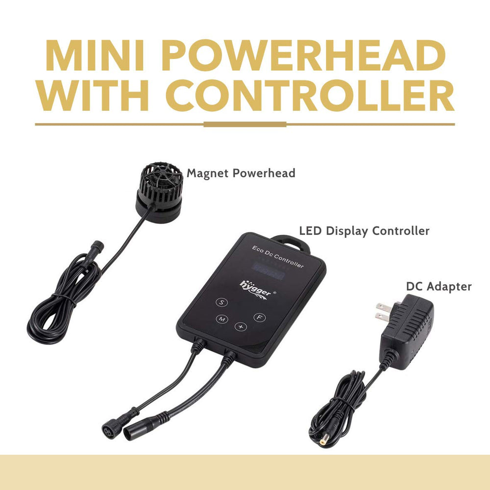 Hygger Mini Wave Maker fits 5-30 gallon tanks for versatile setups