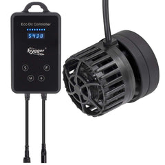 Hygger Mini Wave Maker front view with LED display for adjustable reef-friendly flow
