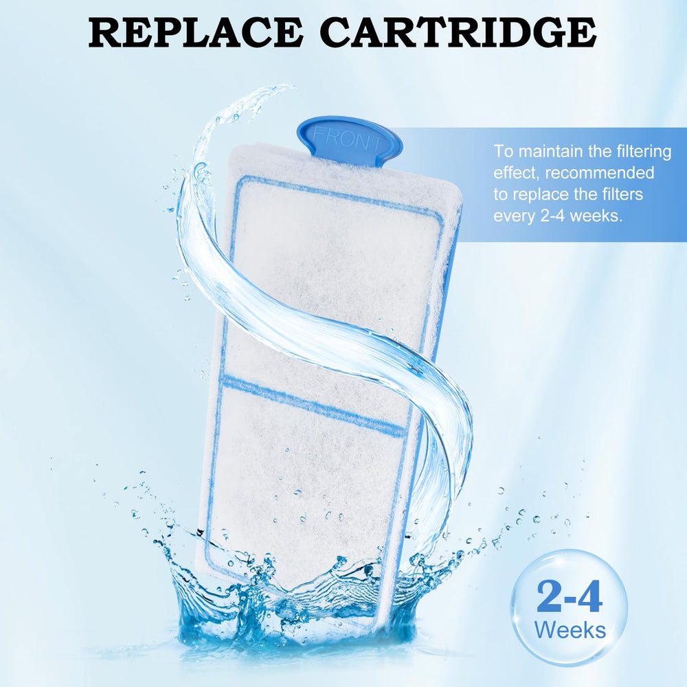 Hygger rinse-before-use step image demonstrates proper cartridge prep for optimal performance.