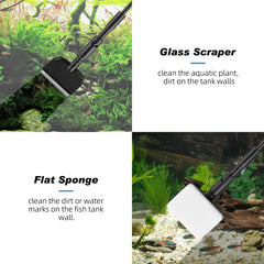 Hygger seaweed scraper for precise algae removal in tight spaces