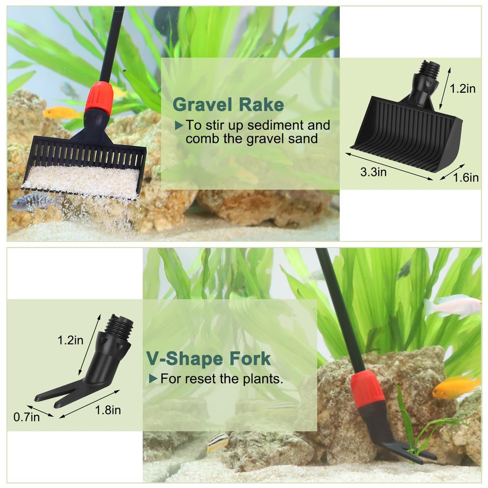 hygger sponge pad aquarium glass provides gentle yet effective scrubbing.