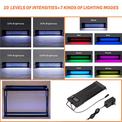 hygger sunrise sunset programming aquarium light highlights gradual transitions