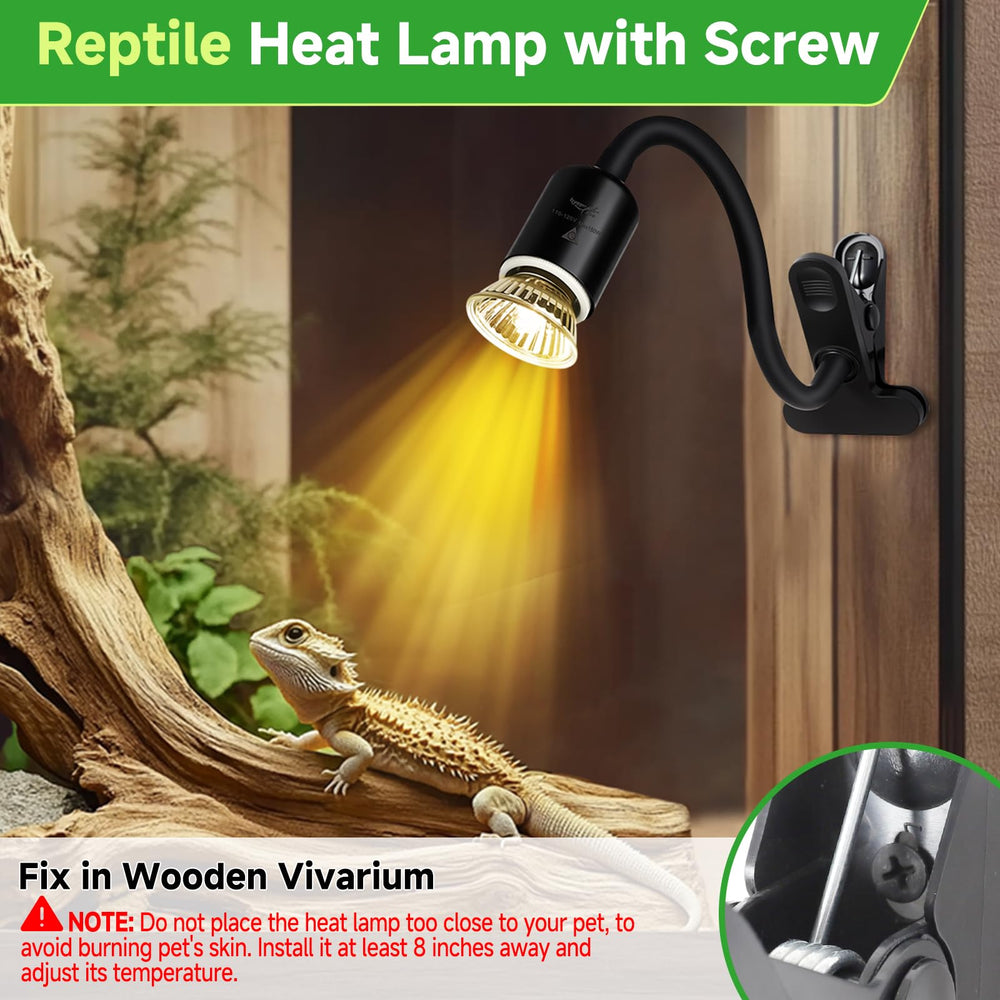 Hygger Zoo two-pack heat bulbs for multiple terrarium zones