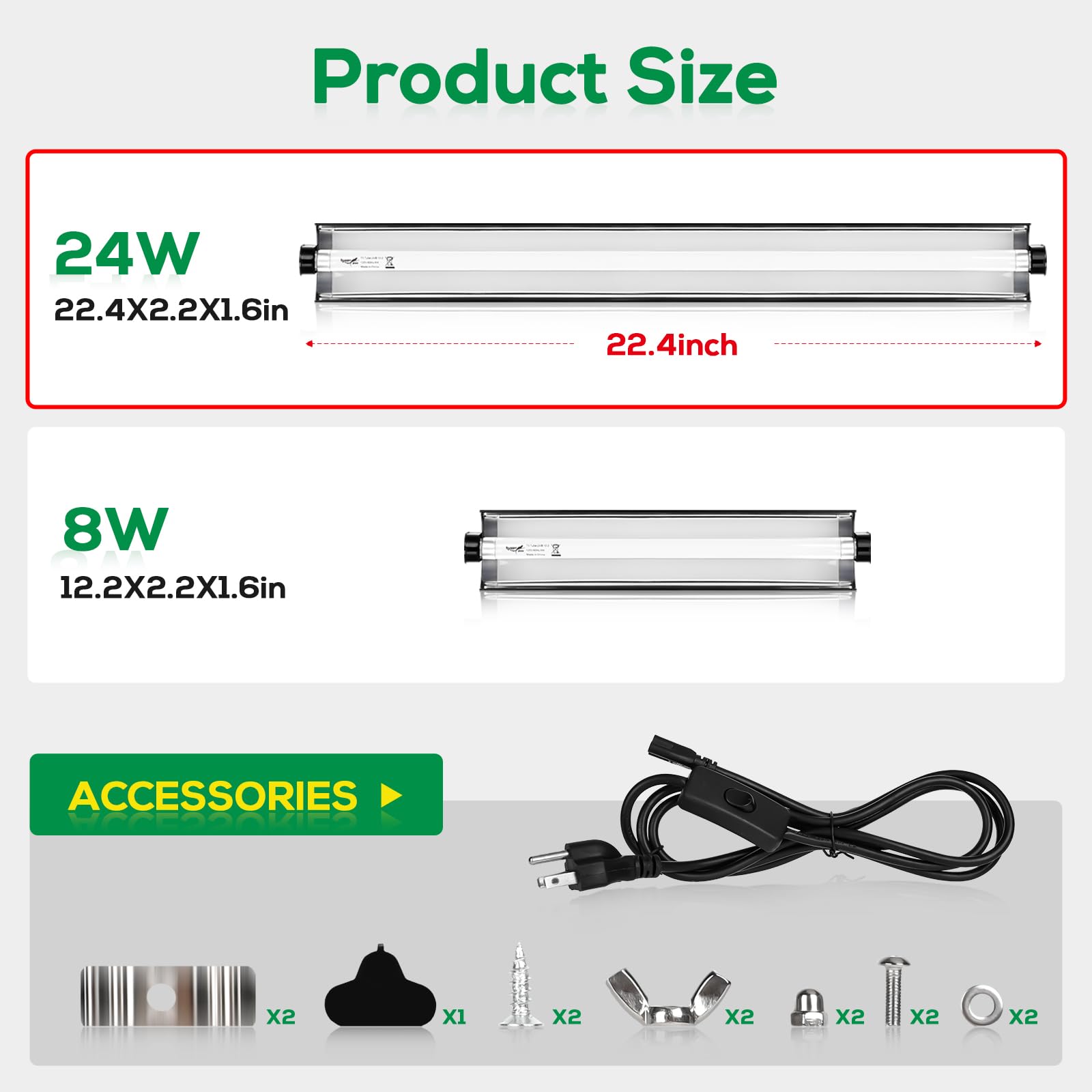 Hygger Zoo T5 Kit 10.0 UVB lamp supports calcium metabolism and day-long exposure.