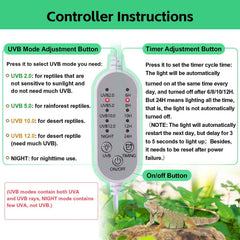 Hygger zoo UVB light delivers a natural sunlight-like spectrum for balanced reptile exposure.