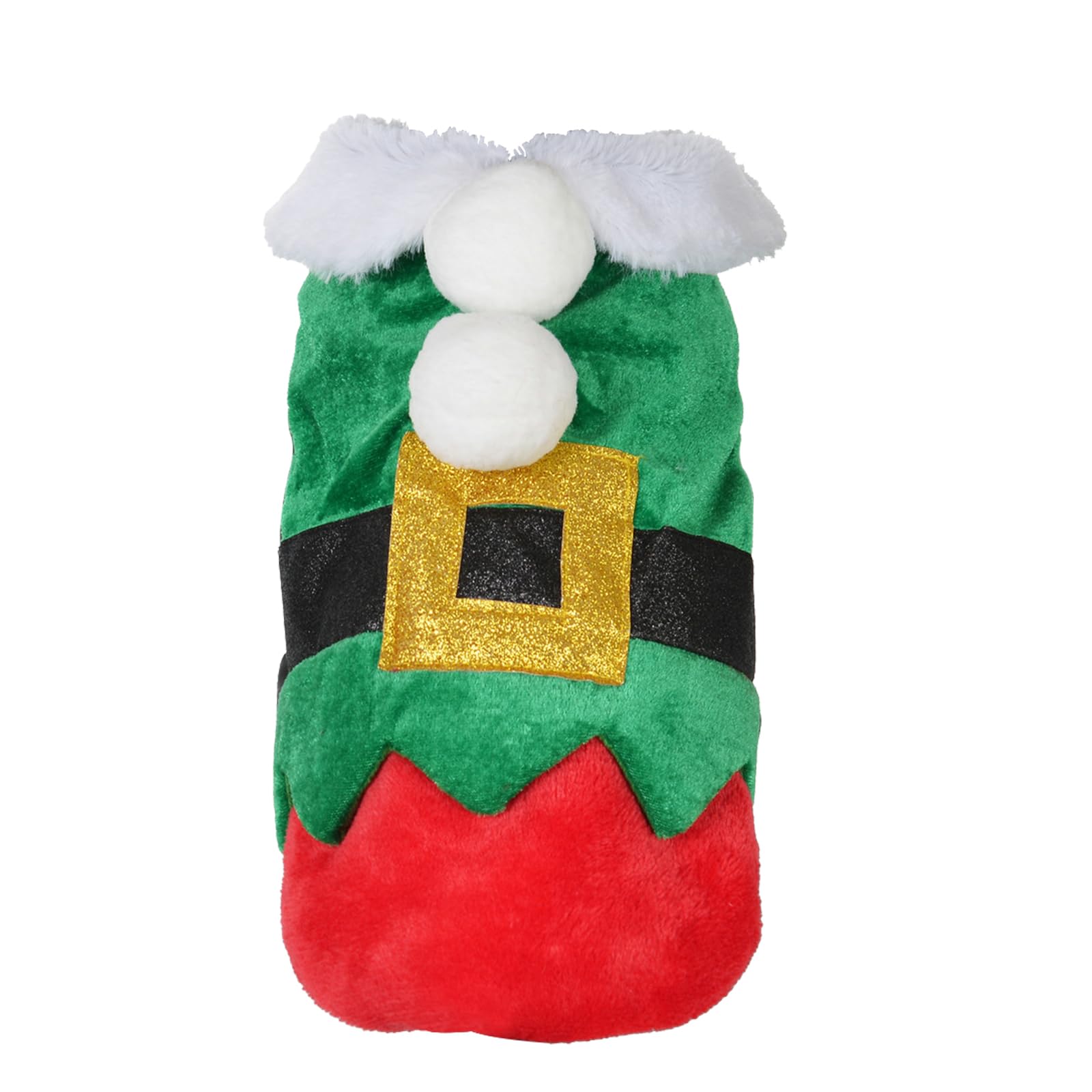 Hying pet stage costume ready for Christmas parades or performances.