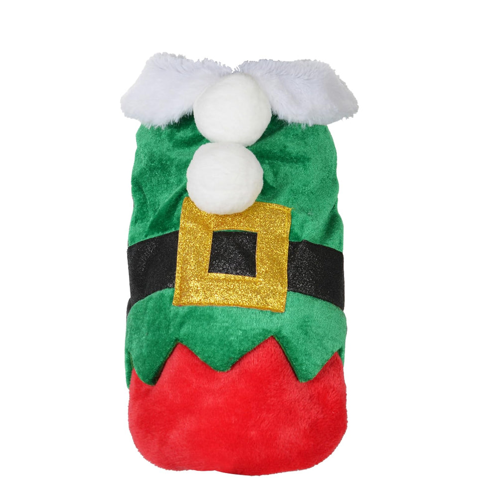 Hying pet stage costume ready for Christmas parades or performances.