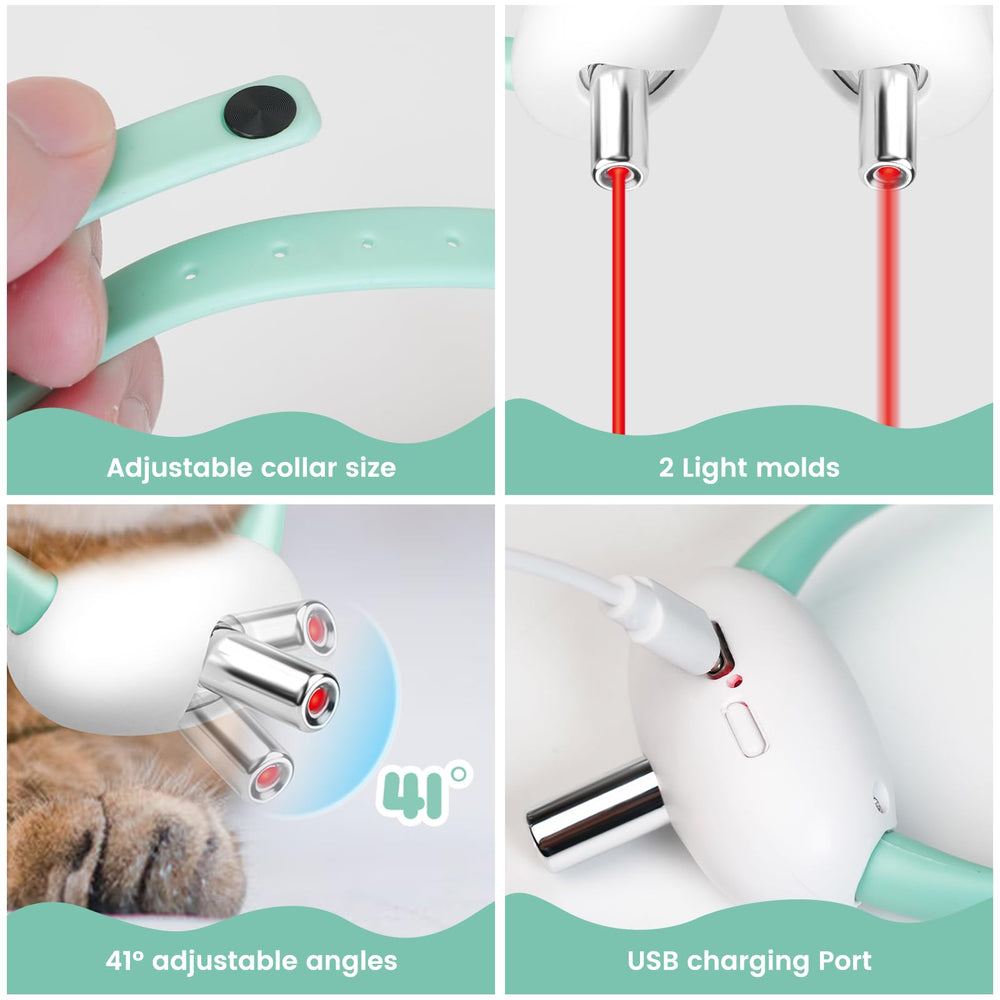 HYKCZOUS 41-degree laser head angle enabling engaging chase distance