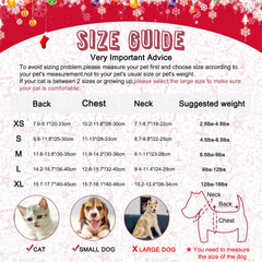 HYLYUN Cat Christmas Sweater Snowflake Pattern Pack2 for cozy indoor wear