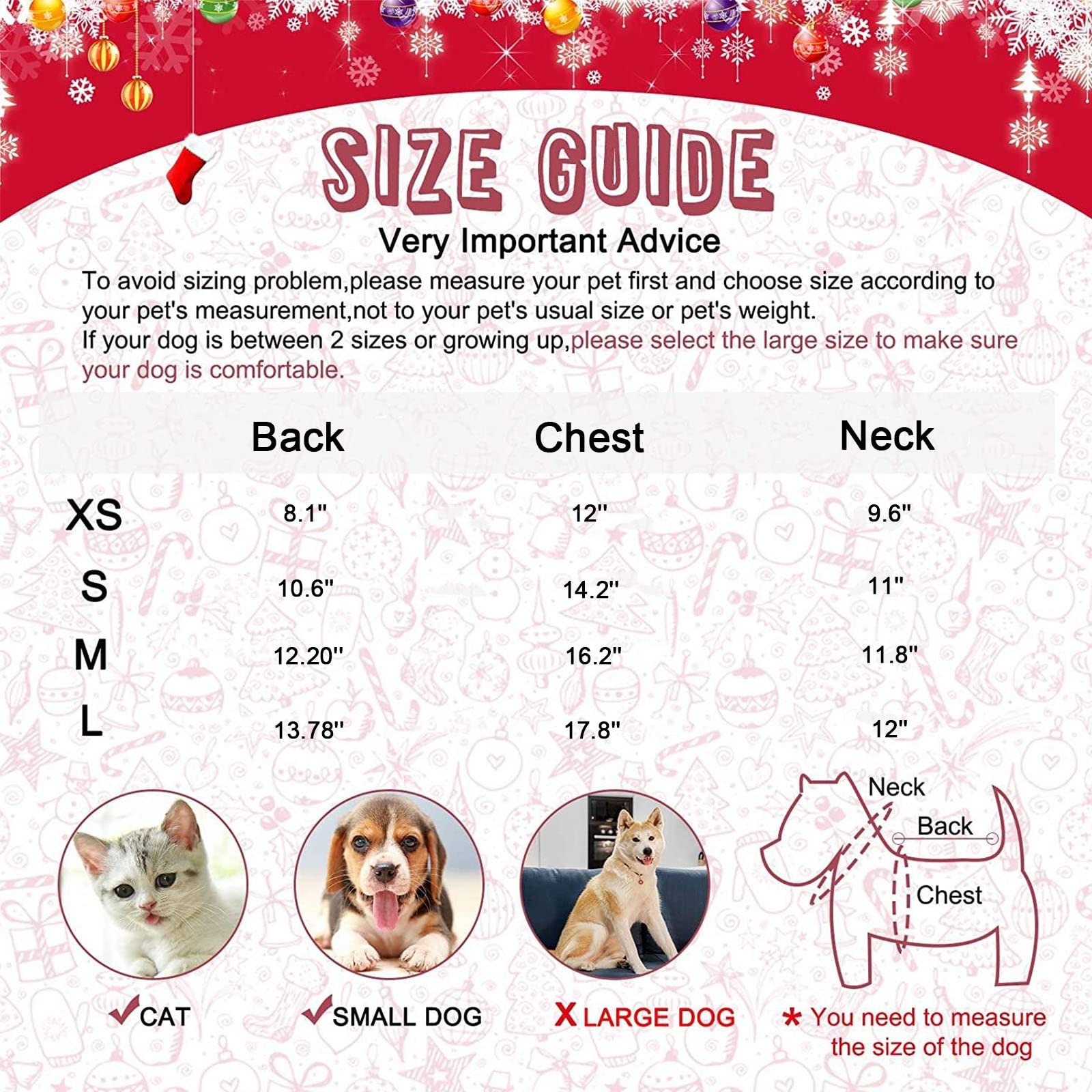 HYLYUN dog Christmas shirt two-pack side view showing breathable fabric