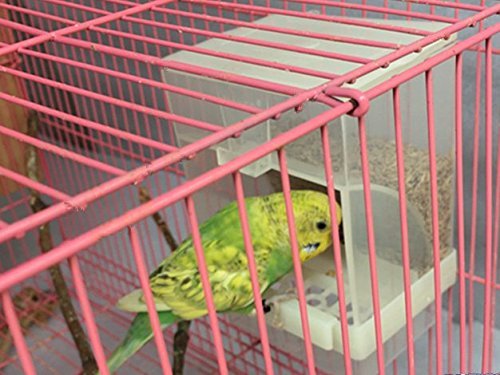 Hypeety Automatic Bird Feeder husk collection at bottom makes cleaning easy.