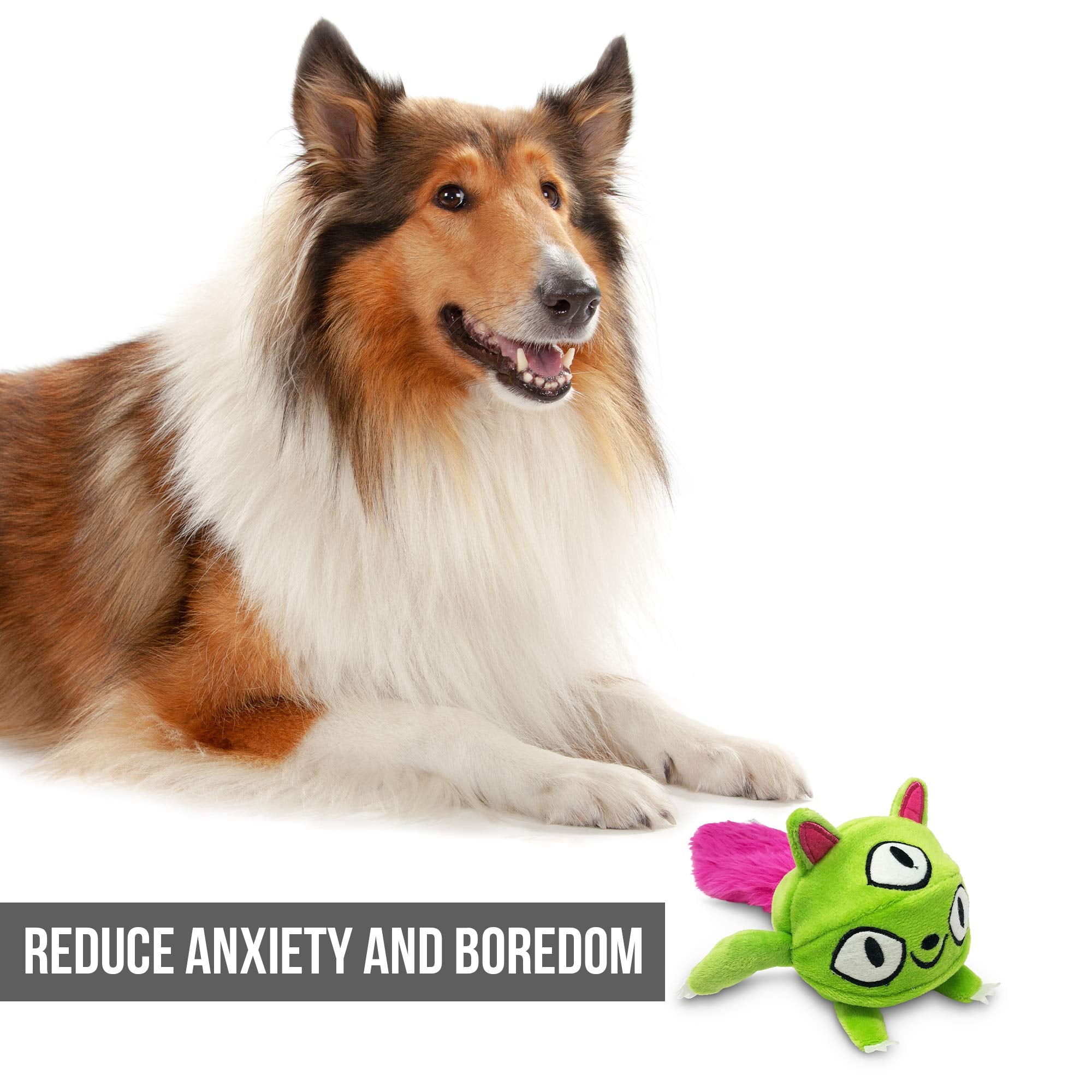 Hyper Pet Doggie Pal Monster Toy activation uses tab, shake, and ON/OFF.