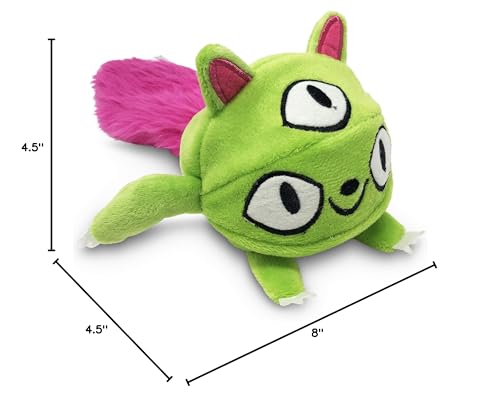 Hyper Pet Doggie Pal Monster Toy easy-clean plush keeps upkeep simple.