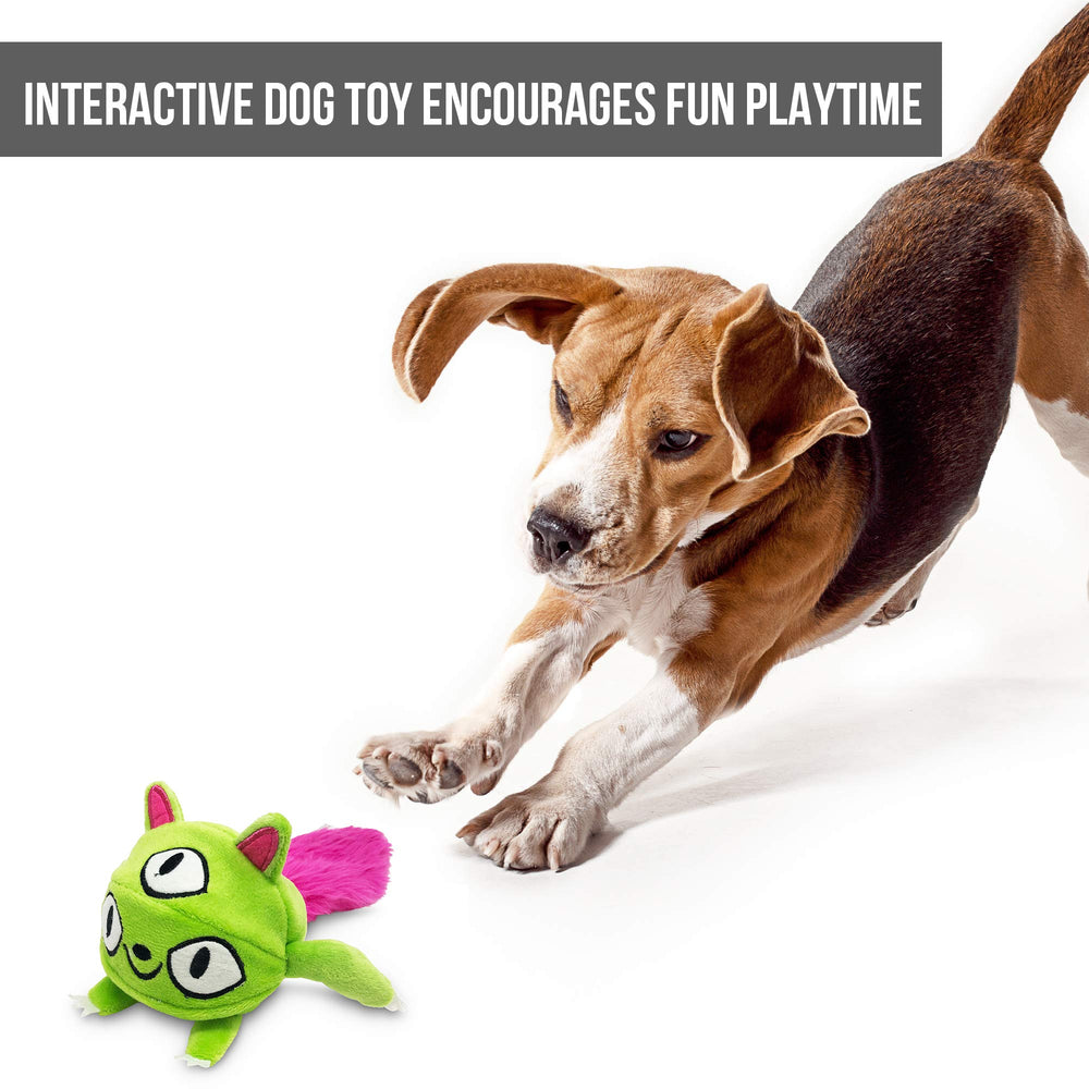 Hyper Pet Doggie Pal Monster Toy ships with batteries for immediate fun.