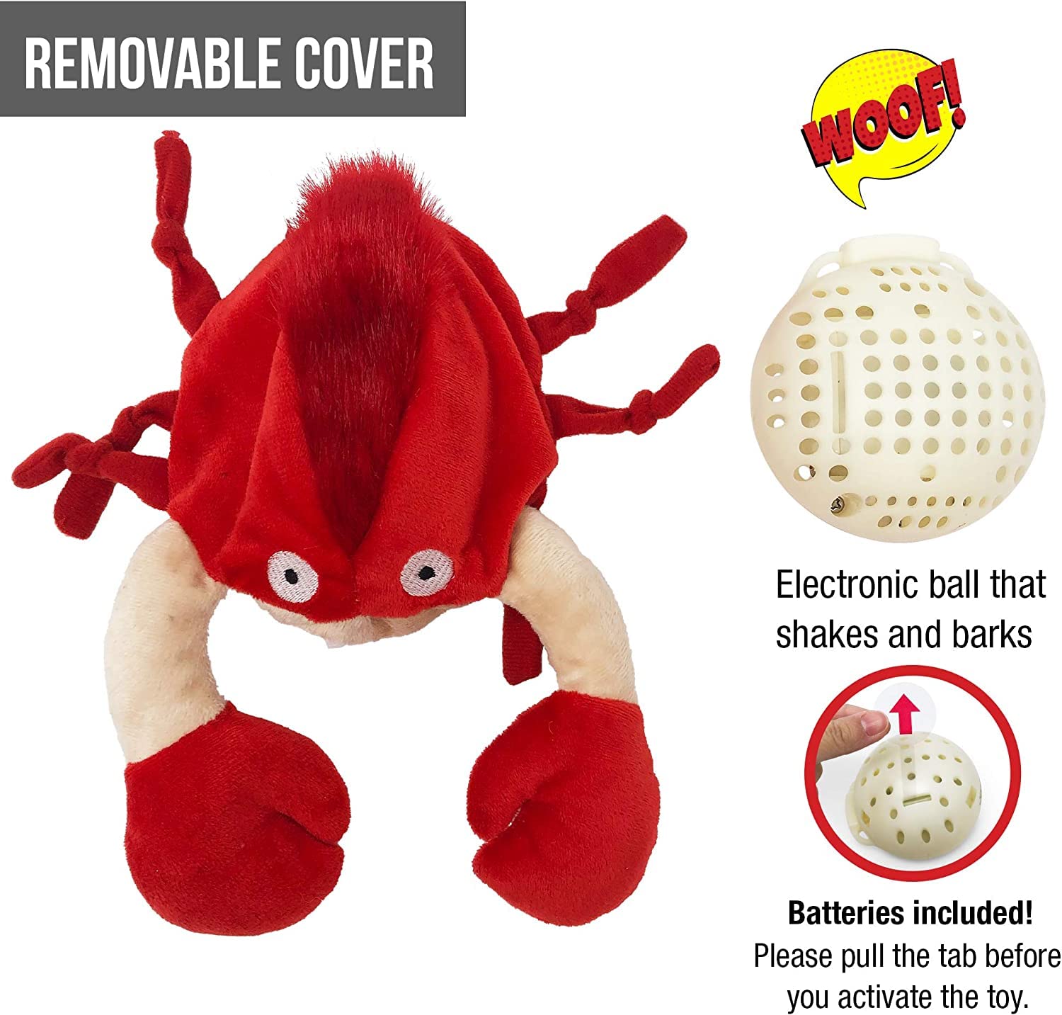 Hyper Pet Doggie Pal soft plush invites cuddly play during downtime.