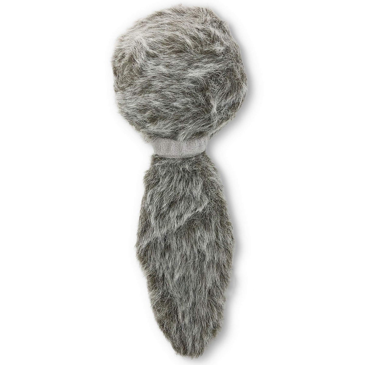 Hyper Pet Doggie Tail Grey replacement cover closeup shows secure safety strap for stable play.