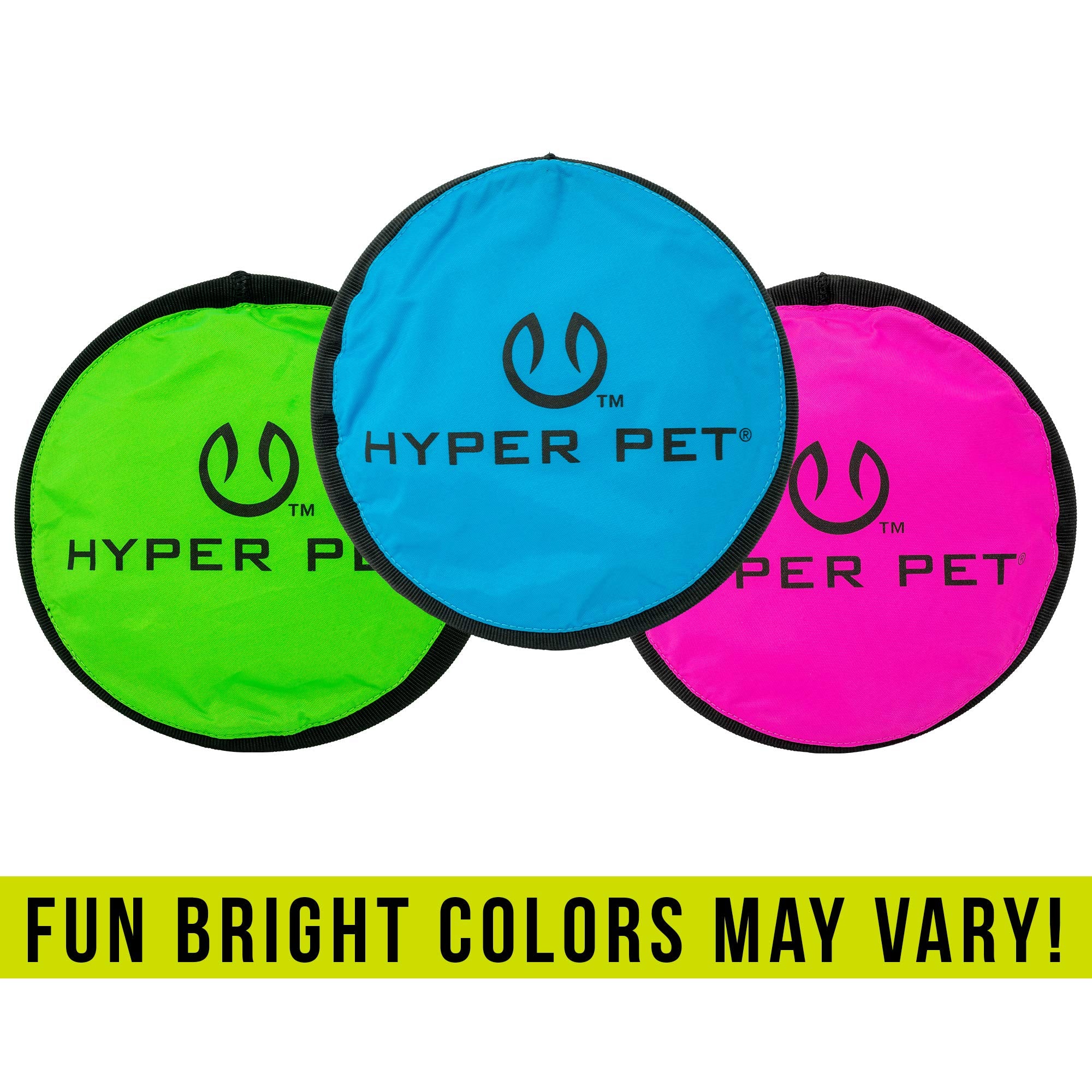 Hyper Pet Flippy Flopper durable nylon construction for long-lasting outdoor use.