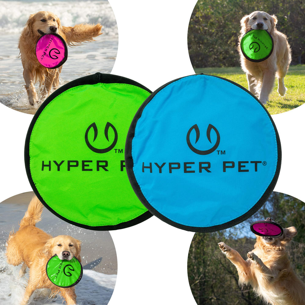 Hyper Pet Flippy Flopper durable outdoor toy designed for long-range throws.