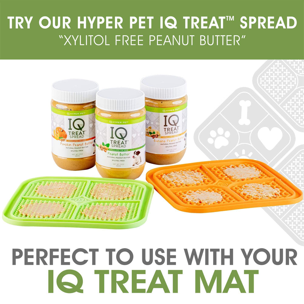 Hyper Pet IQ Treat Lick Mat health-benefits promotes dental care and slower eating habits.