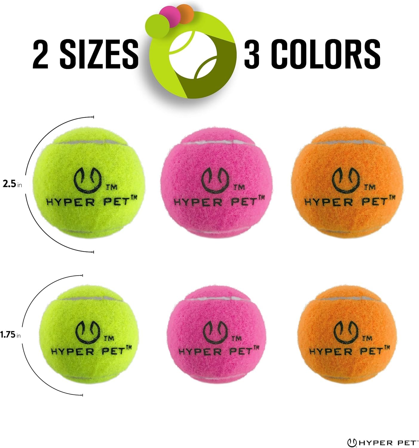 Hyper Pet mini tennis ball K9 Kannon launcher compatibility for fetch.