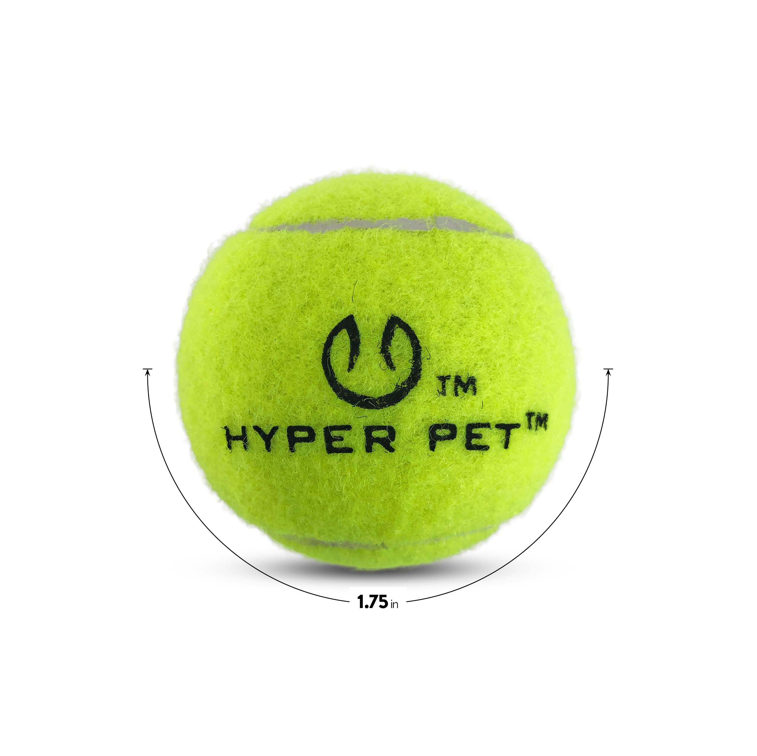 Hyper Pet mini tennis balls bright colors help locate quickly during outdoor play.