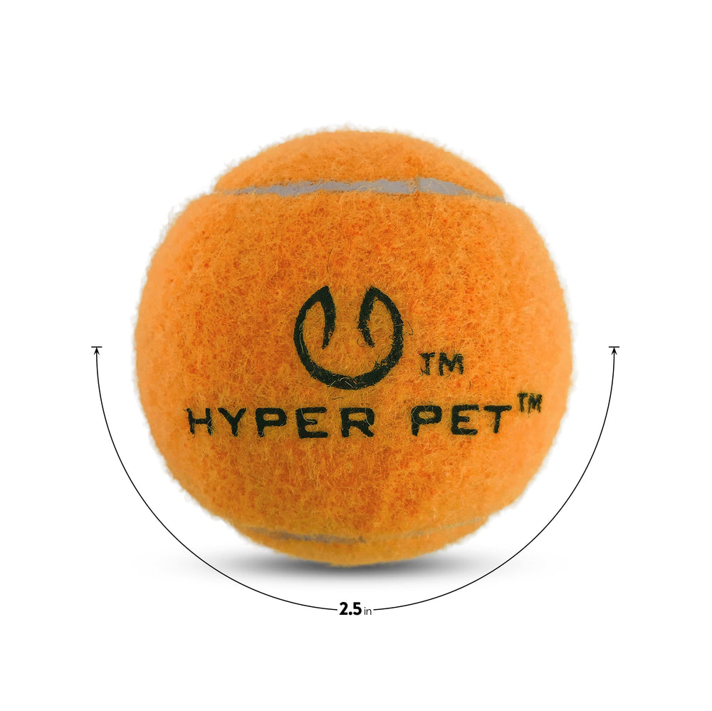 Hyper Pet MINI tennis balls pink pack 4 for indoor training with bright color.