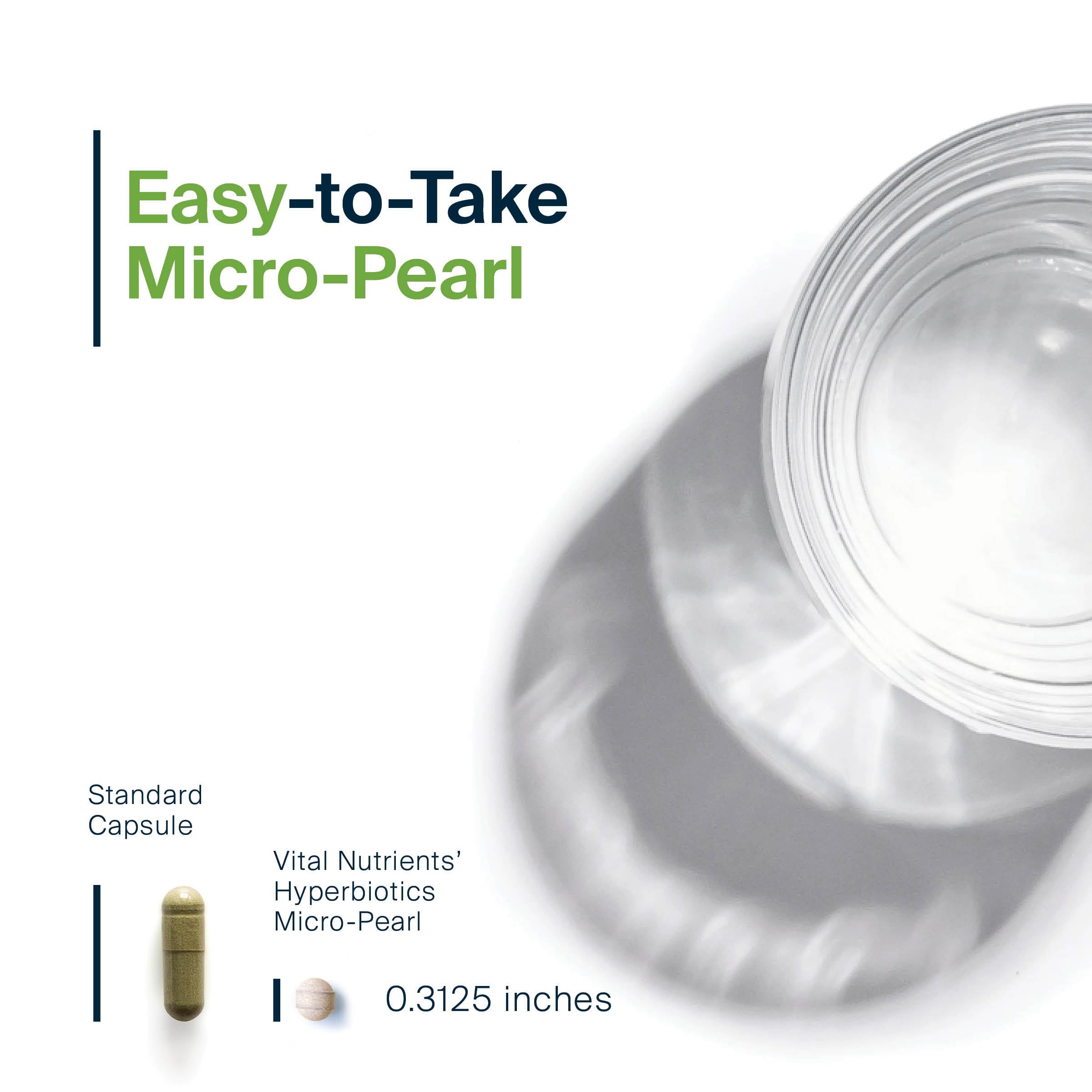 Hyperbiotics Vital Nutrients Pro Pets tiny chewable micro pearl easy daily dosing
