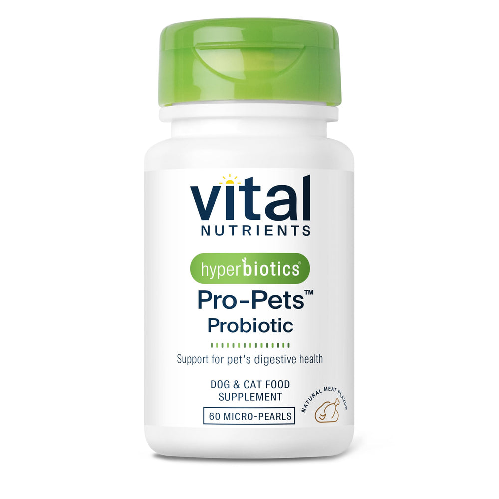 Hyperbiotics Vital Nutrients Pro Pets meat-flavor chew supports daily digestion