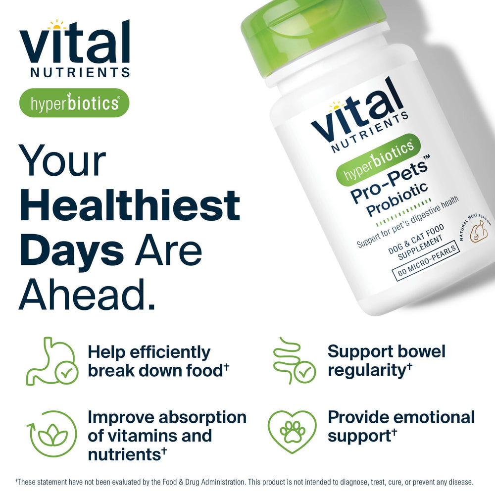 Hyperbiotics Vital Nutrients Pro Pets NSF-certified facility quality