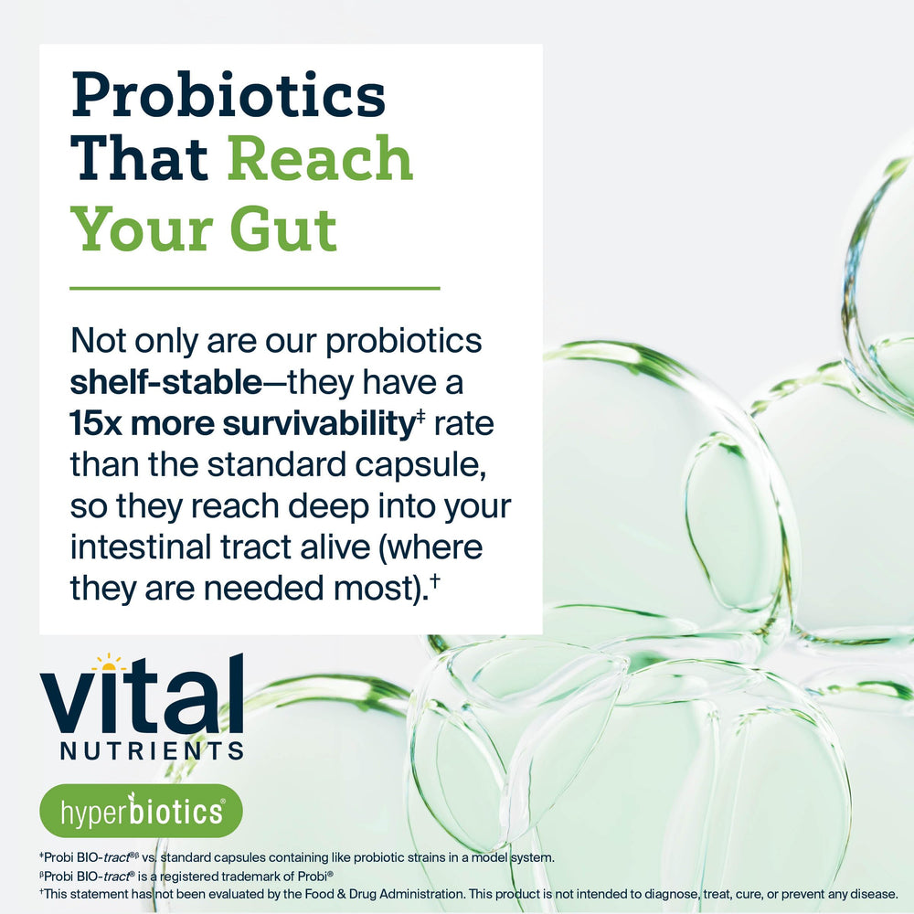 Hyperbiotics Vital Nutrients Pro Pets shelf-stable bottle no refrigeration needed