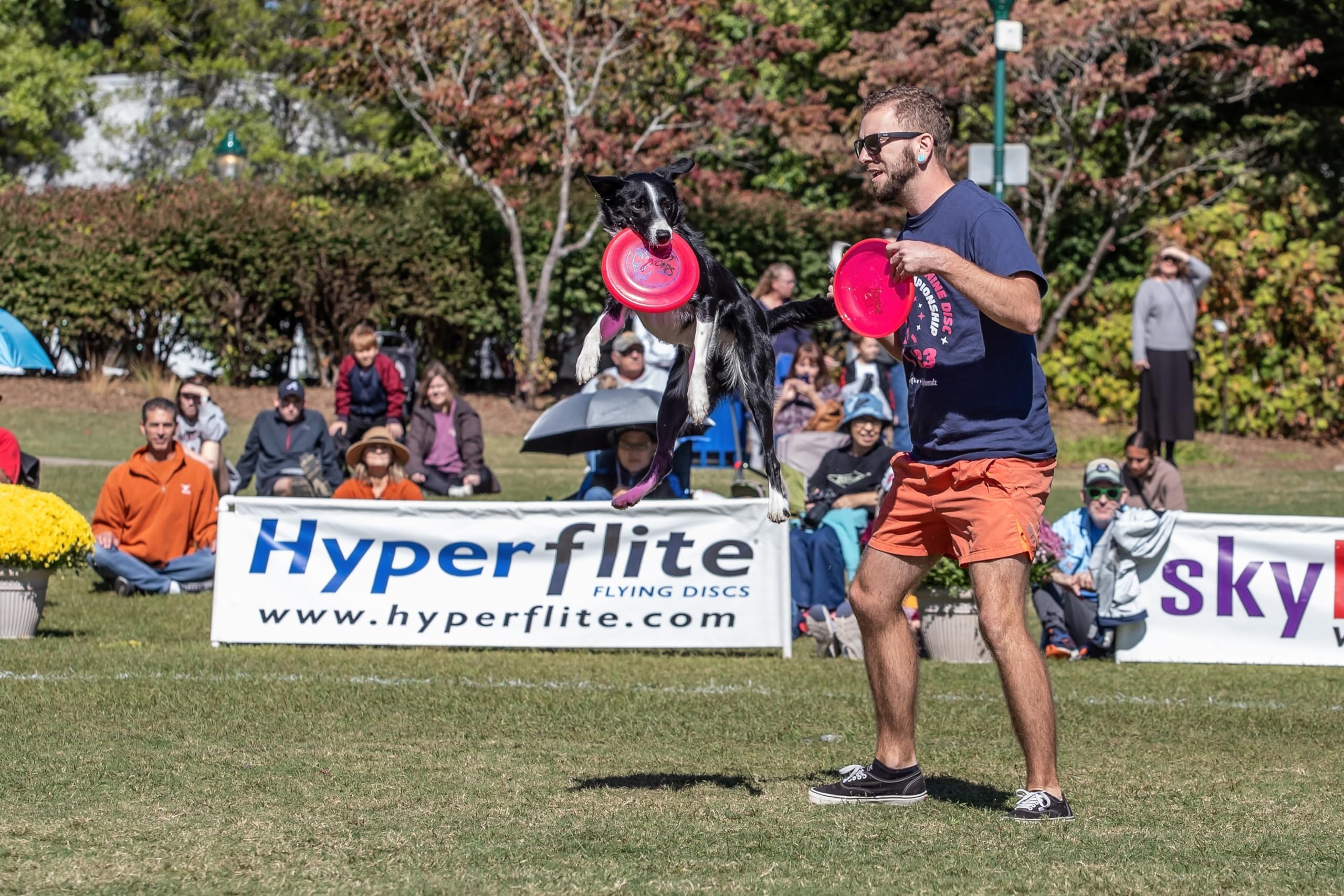 Hyperflite K-10 Jawz Pink Disc gripping surfaces; enhanced control during throws